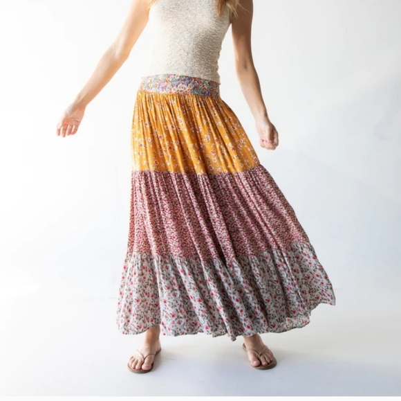 NATURAL LIFE Dresses & Skirts - Natural life Convertible boho style skirt to dress size small